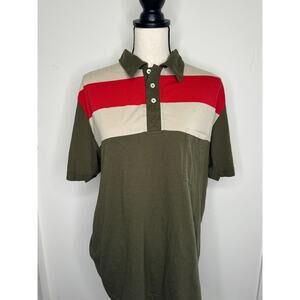 Vintage Murano polo shirt for men size Large